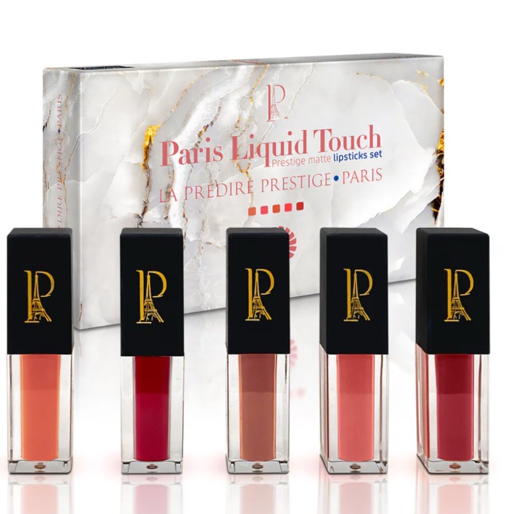 Paris Liquid Touch Prestige Matte Lipsticks Set